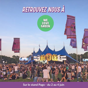 La Si Si team vous attend au @welovegreen festival ! ⁠
⁠
On vous donne rendez-vous du 2 au 4 juin sur le stand de @Pago_france pour maquiller vos frimousses à l'occasion de ce festival de folie 🥳 ⁠
⁠
Au programme paillettes à gogo, musique et bonne humeur ! ✨⁠
⁠
📆 Du 2 au 4 juin ⁠
🌱 We Love Green, stand Pago France⁠
📍Bois de Vincennes, Paris 12ème⁠
⁠
On espère vous y voir nombreux•ses ! ⁠
⁠
#sisilapaillette #paillettes #paillettesbiodégradables #biodegr